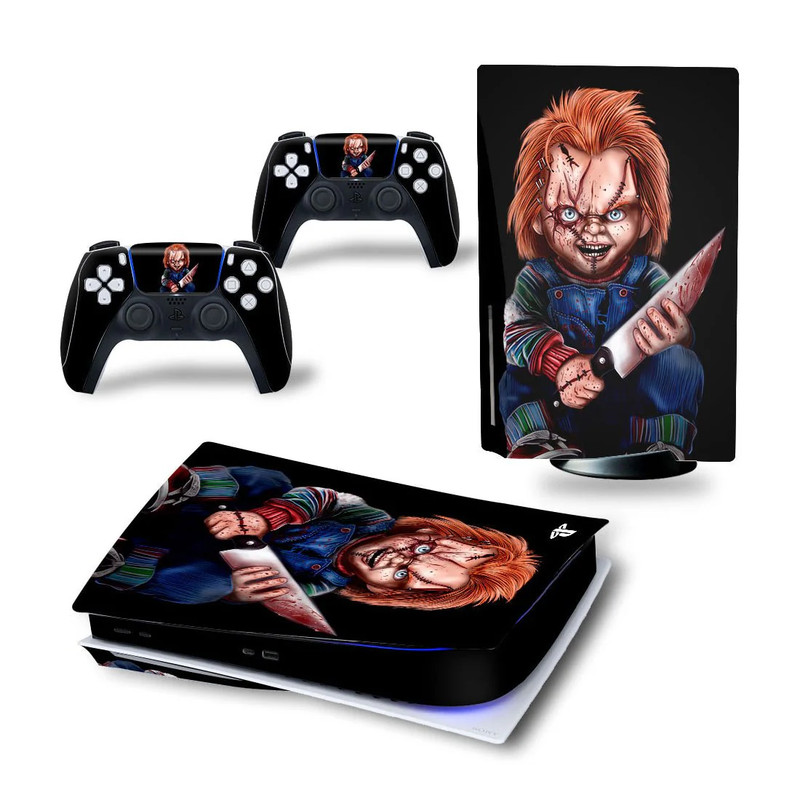 Skull Crusher PlayStation 5 Skin Stickers - Chucky - ملصق